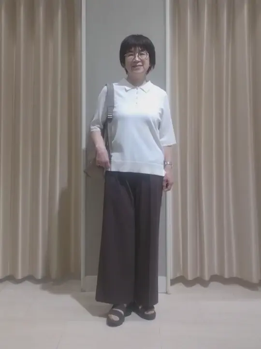 ANY SIS 岡本 コーディネート画像