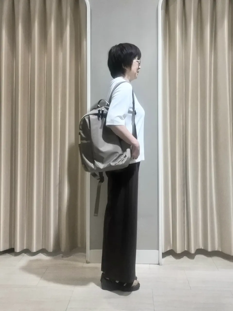 ANY SIS 岡本 コーディネート画像