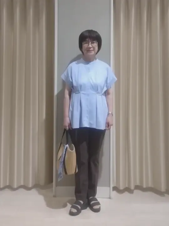 ANY SIS 岡本 コーディネート画像