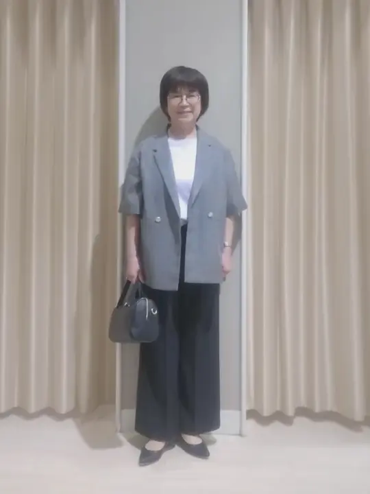 ANY SIS 岡本 コーディネート画像
