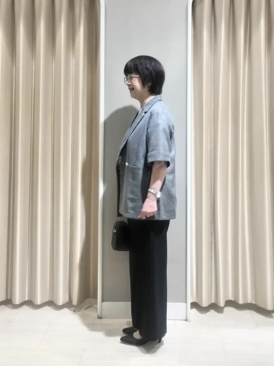 ANY SIS 岡本 コーディネート画像