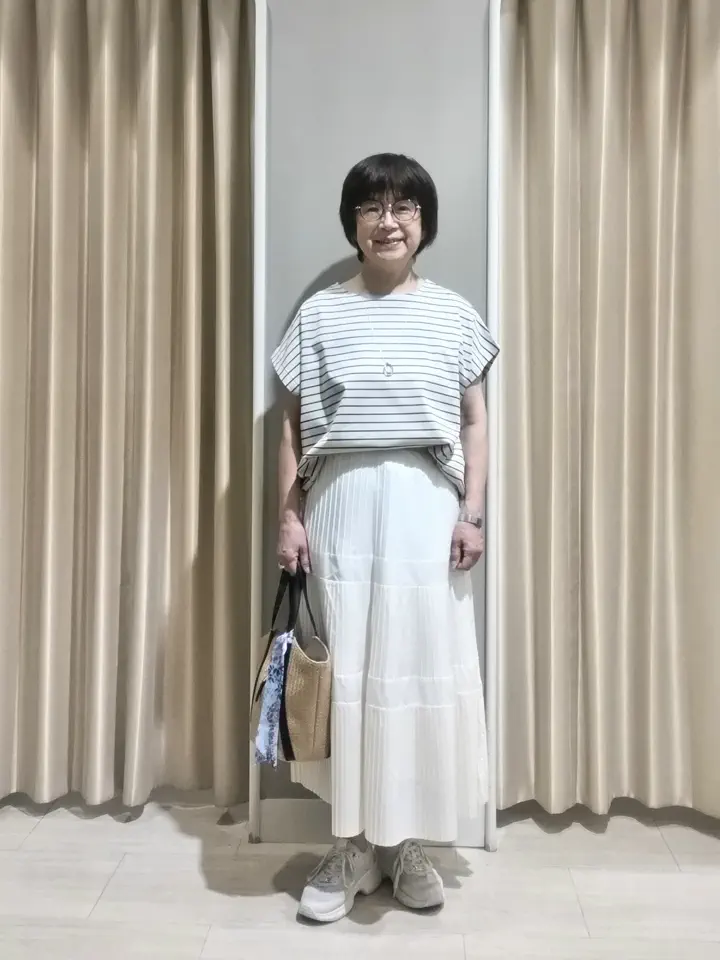 ANY SIS 岡本 コーディネート画像