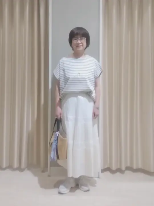 ANY SIS 岡本 コーディネート画像