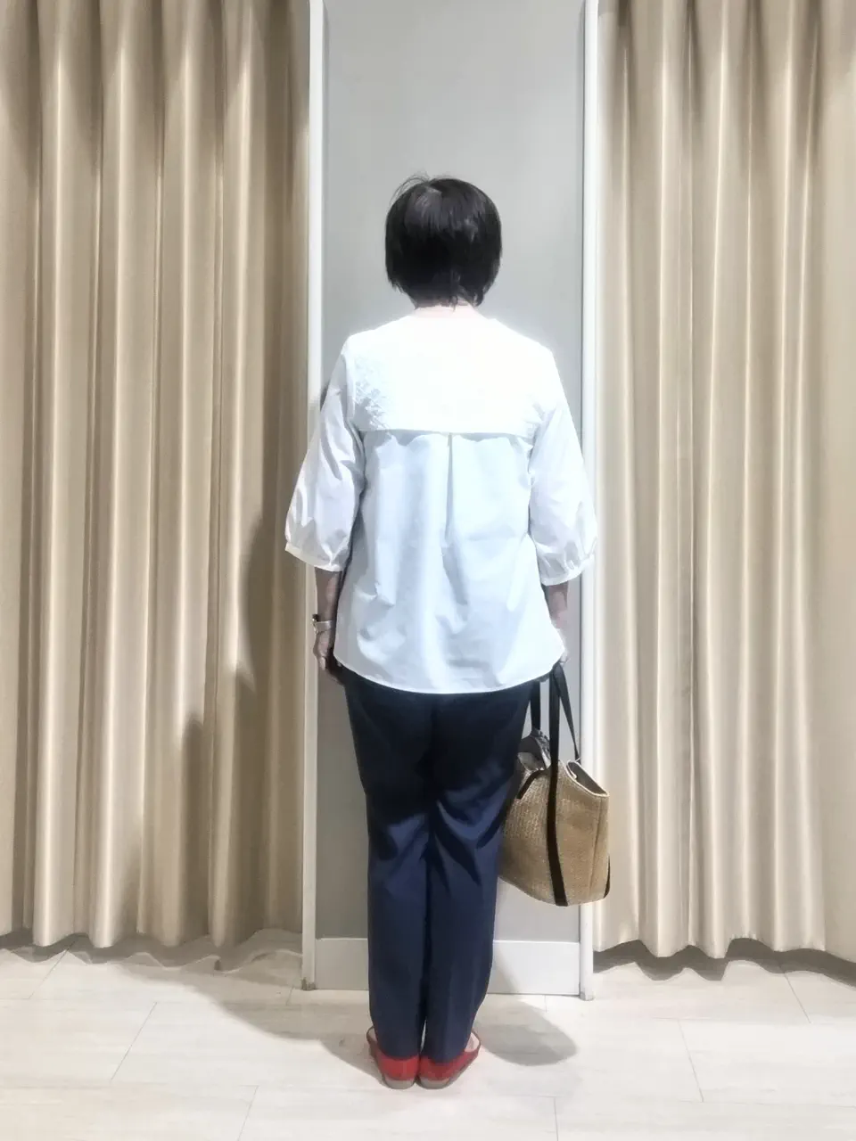 ANY SIS 岡本 コーディネート画像