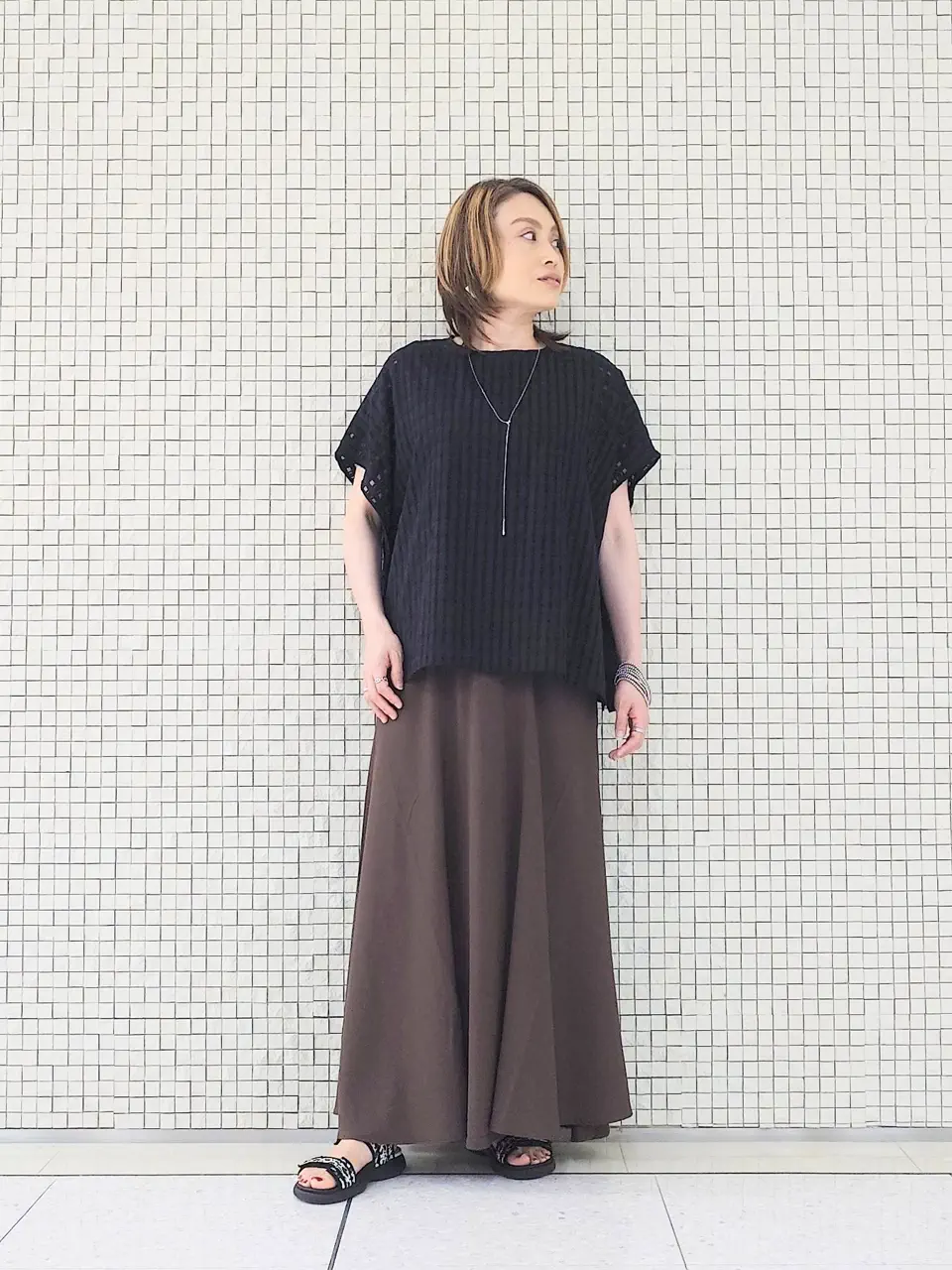 UNFILO 八坂 コーディネート画像
