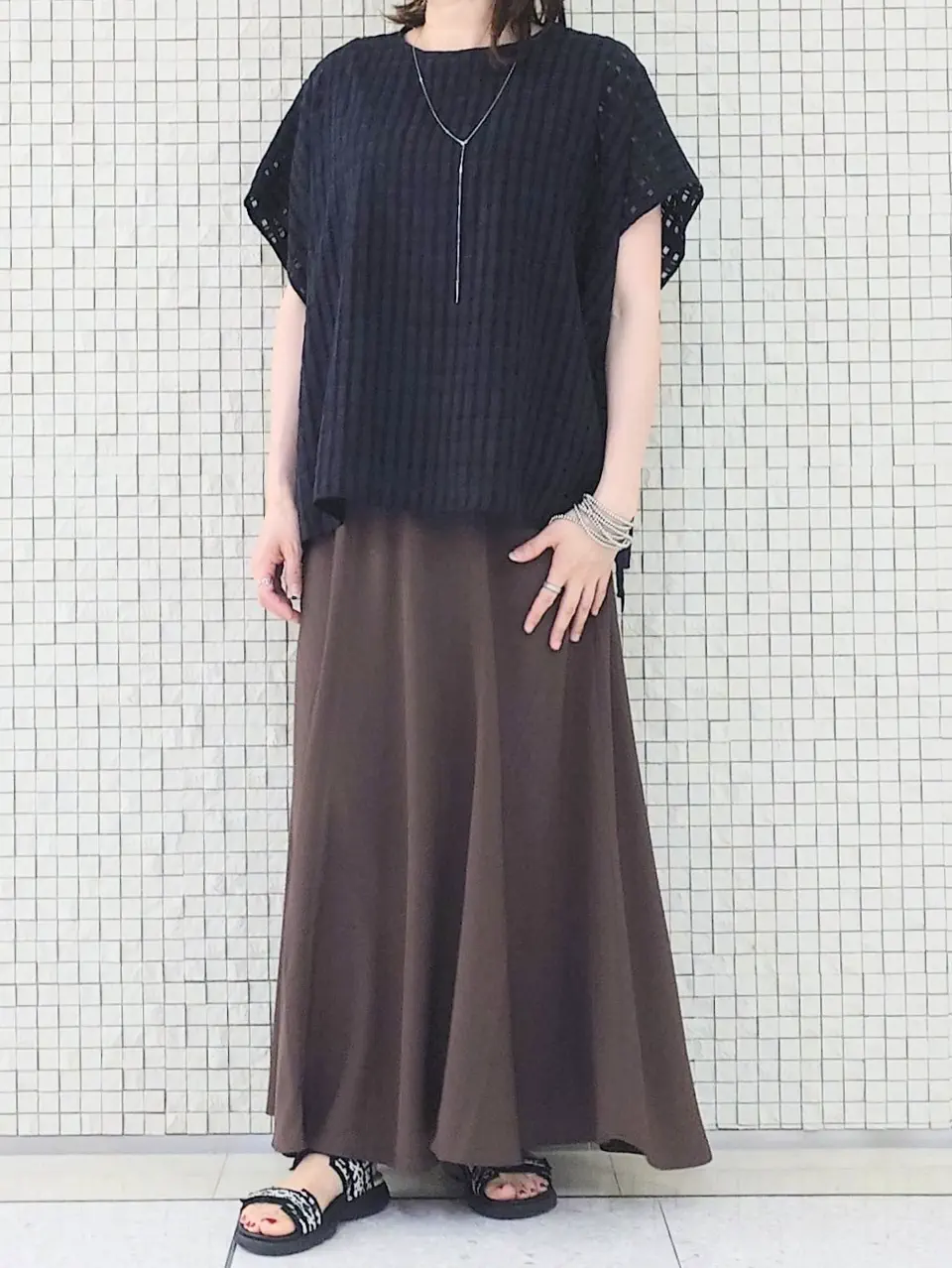 UNFILO 八坂 コーディネート画像