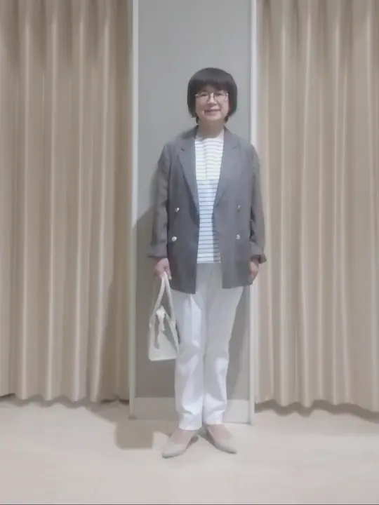 ANY SIS 岡本 コーディネート画像