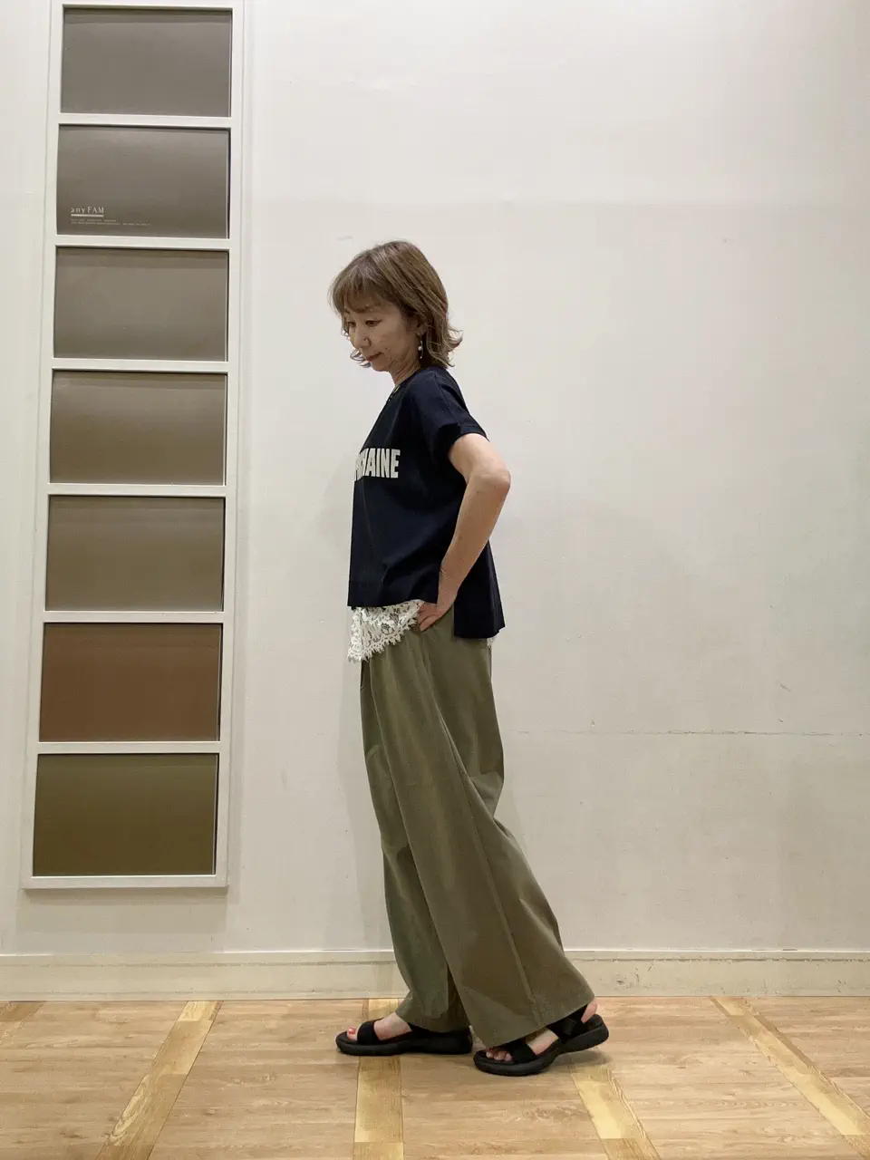 UNFILO スタッフ コーディネート画像