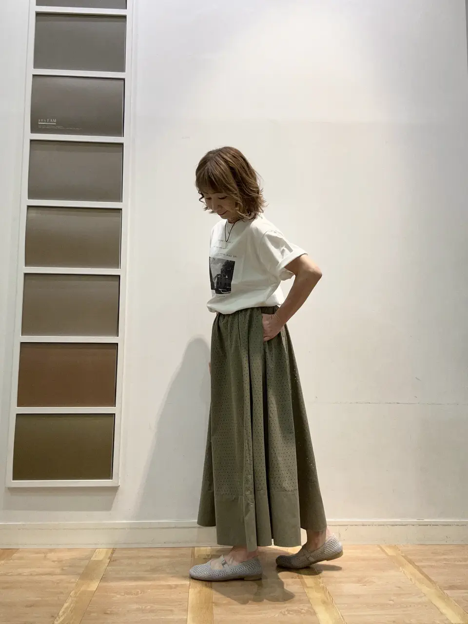 UNFILO スタッフ コーディネート画像
