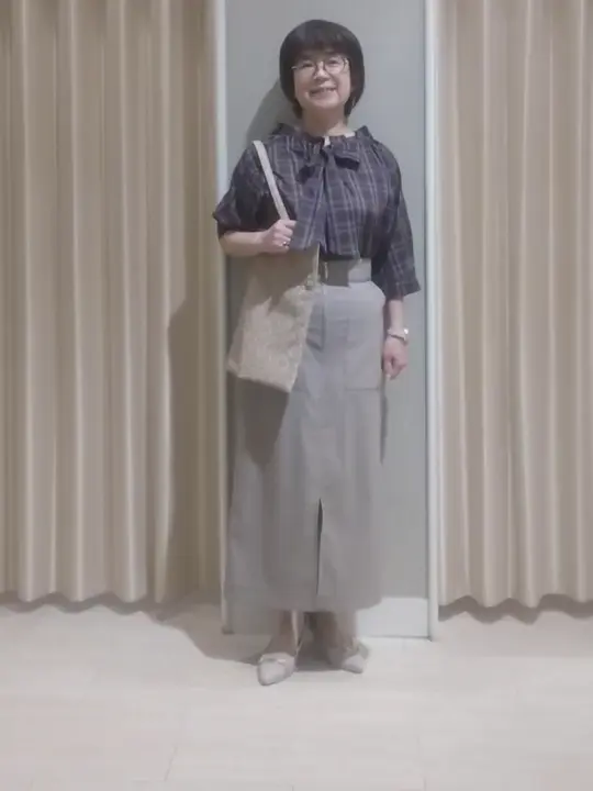 ANY SIS 岡本 コーディネート画像