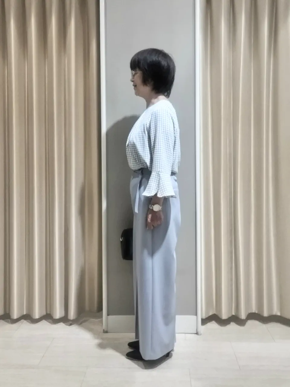 ANY SIS 岡本 コーディネート画像