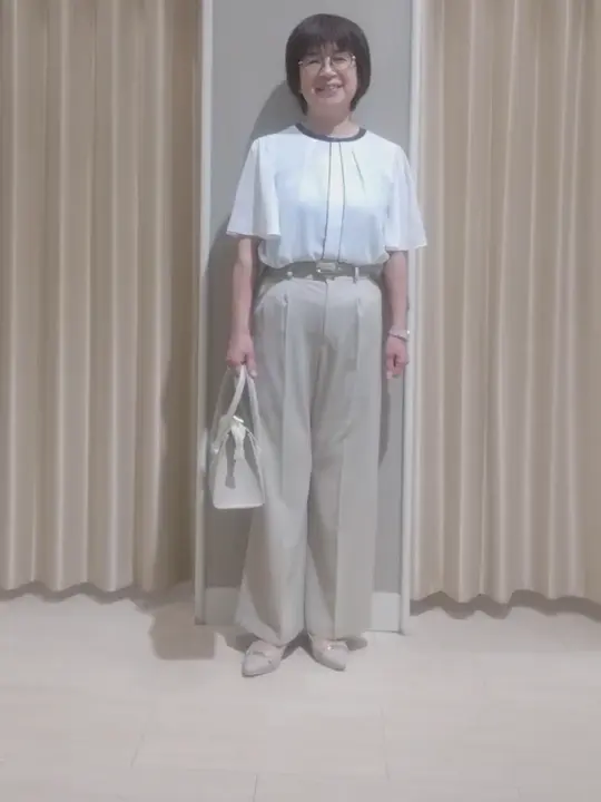 ANY SIS 岡本 コーディネート画像