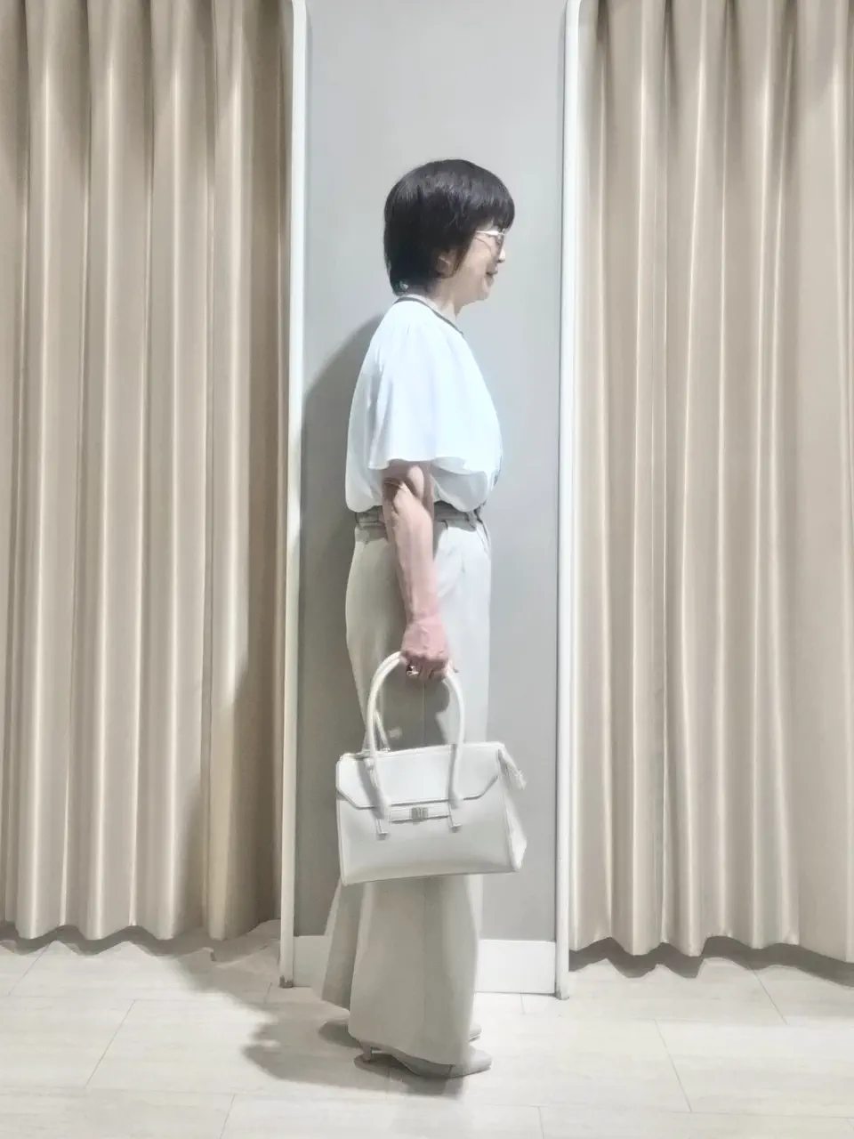 ANY SIS 岡本 コーディネート画像