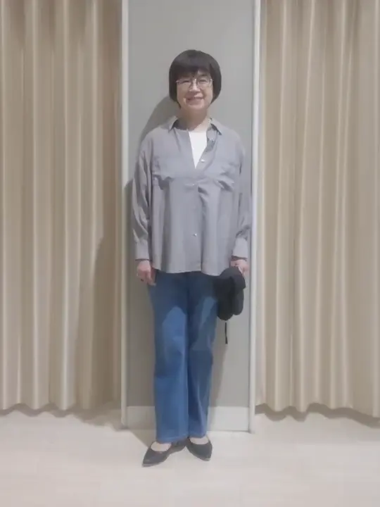 ANY SIS 岡本 コーディネート画像