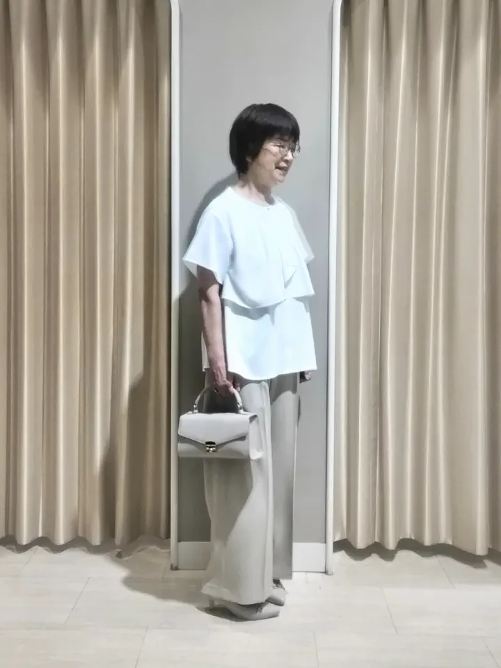 ANY SIS 岡本 コーディネート画像