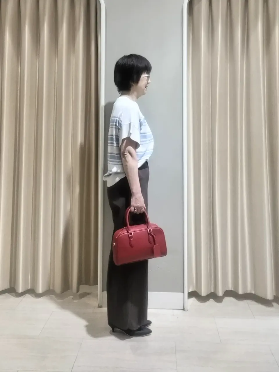 ANY SIS 岡本 コーディネート画像