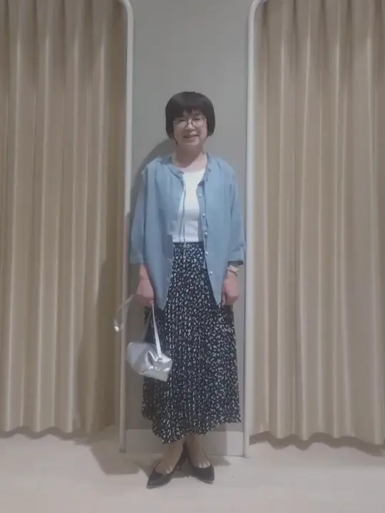ANY SIS 岡本 コーディネート画像