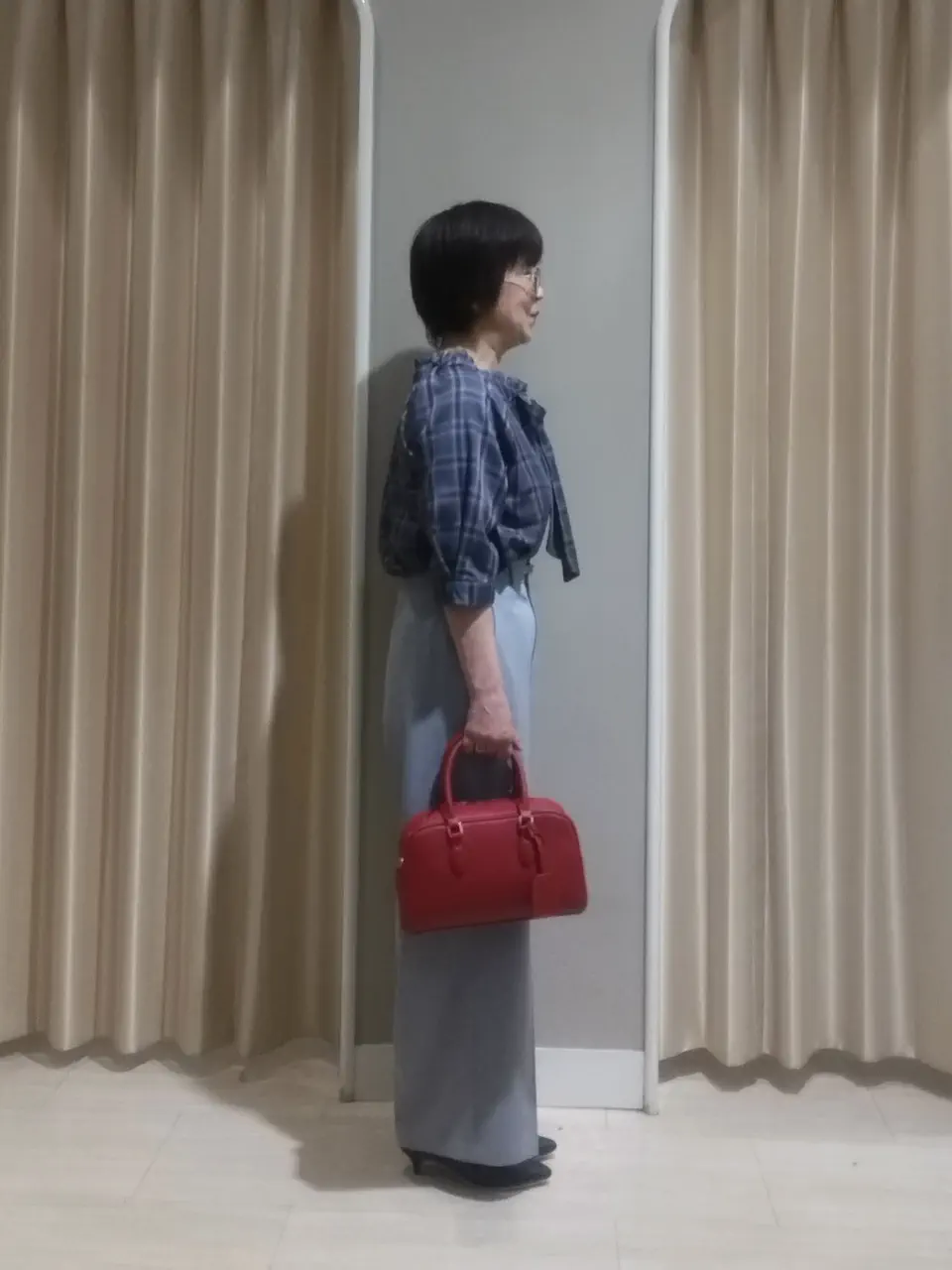 ANY SIS 岡本 コーディネート画像