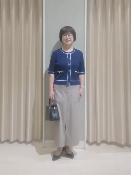 ANY SIS 岡本 コーディネート画像