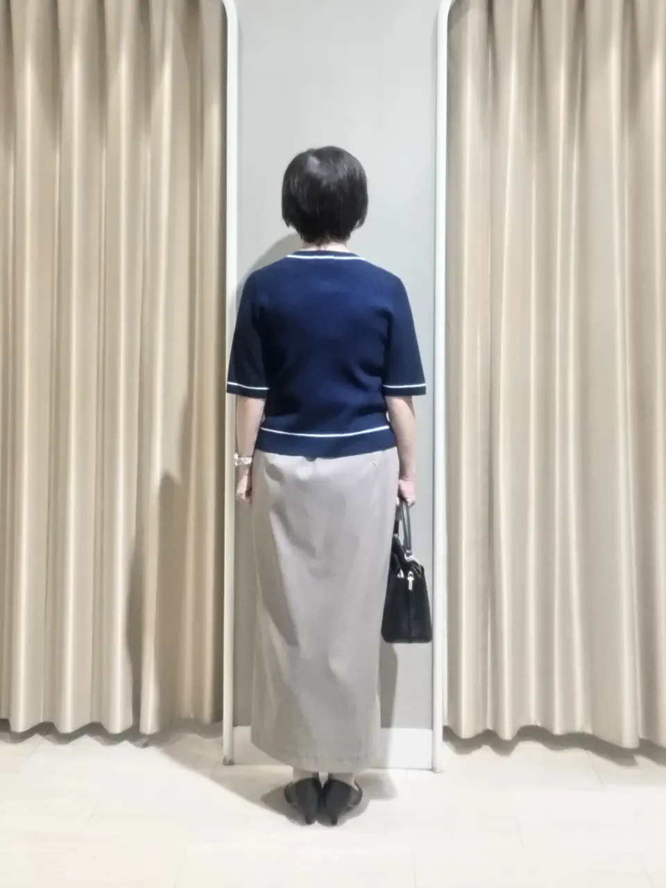 ANY SIS 岡本 コーディネート画像