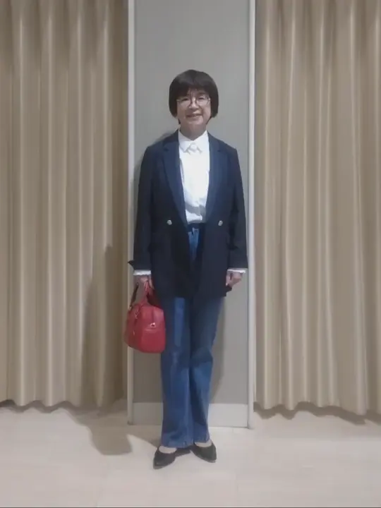 ANY SIS 岡本 コーディネート画像