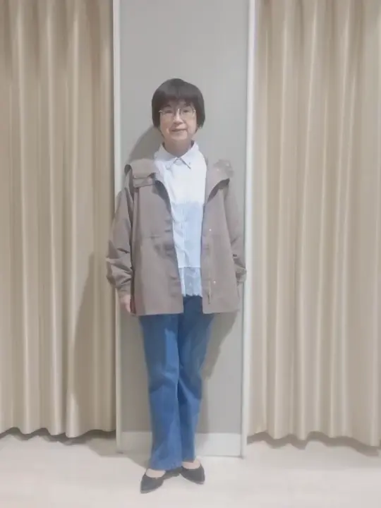 ANY SIS 岡本 コーディネート画像