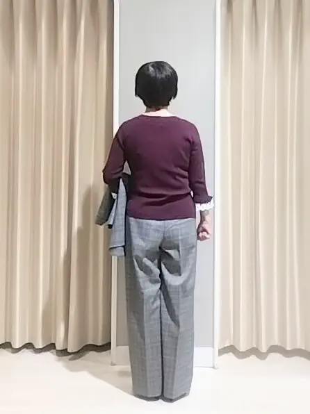 ANY SIS 岡本 コーディネート画像