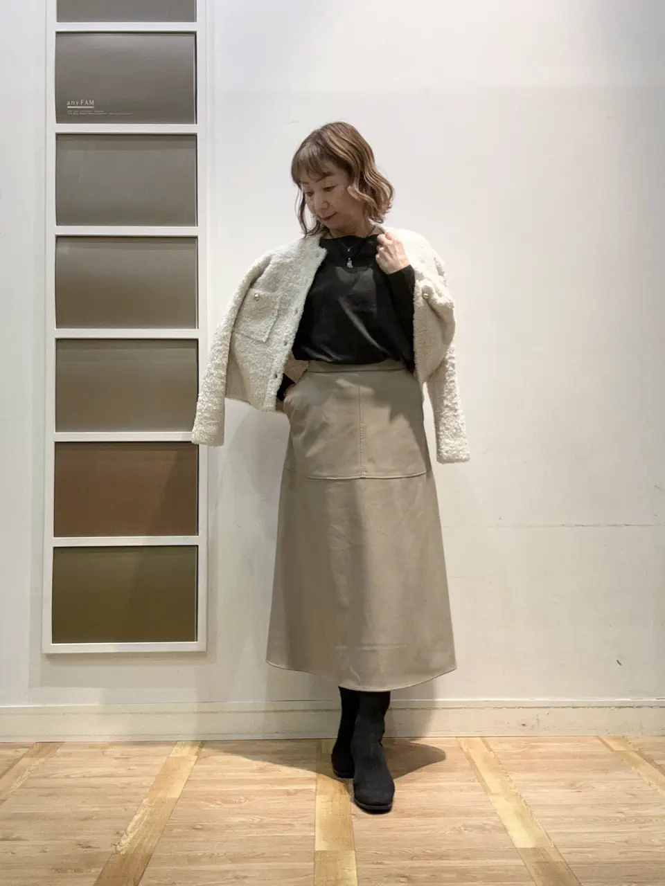 UNFILO スタッフ コーディネート画像