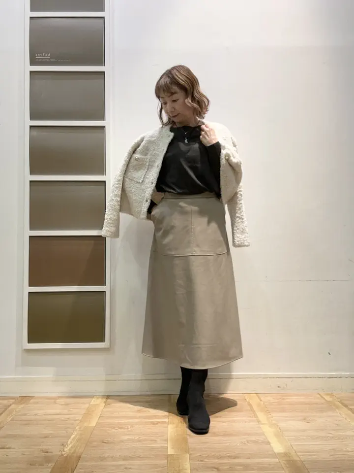 UNFILO スタッフ コーディネート画像