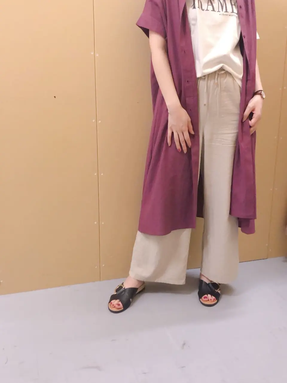 ANY 上岡 コーディネート画像