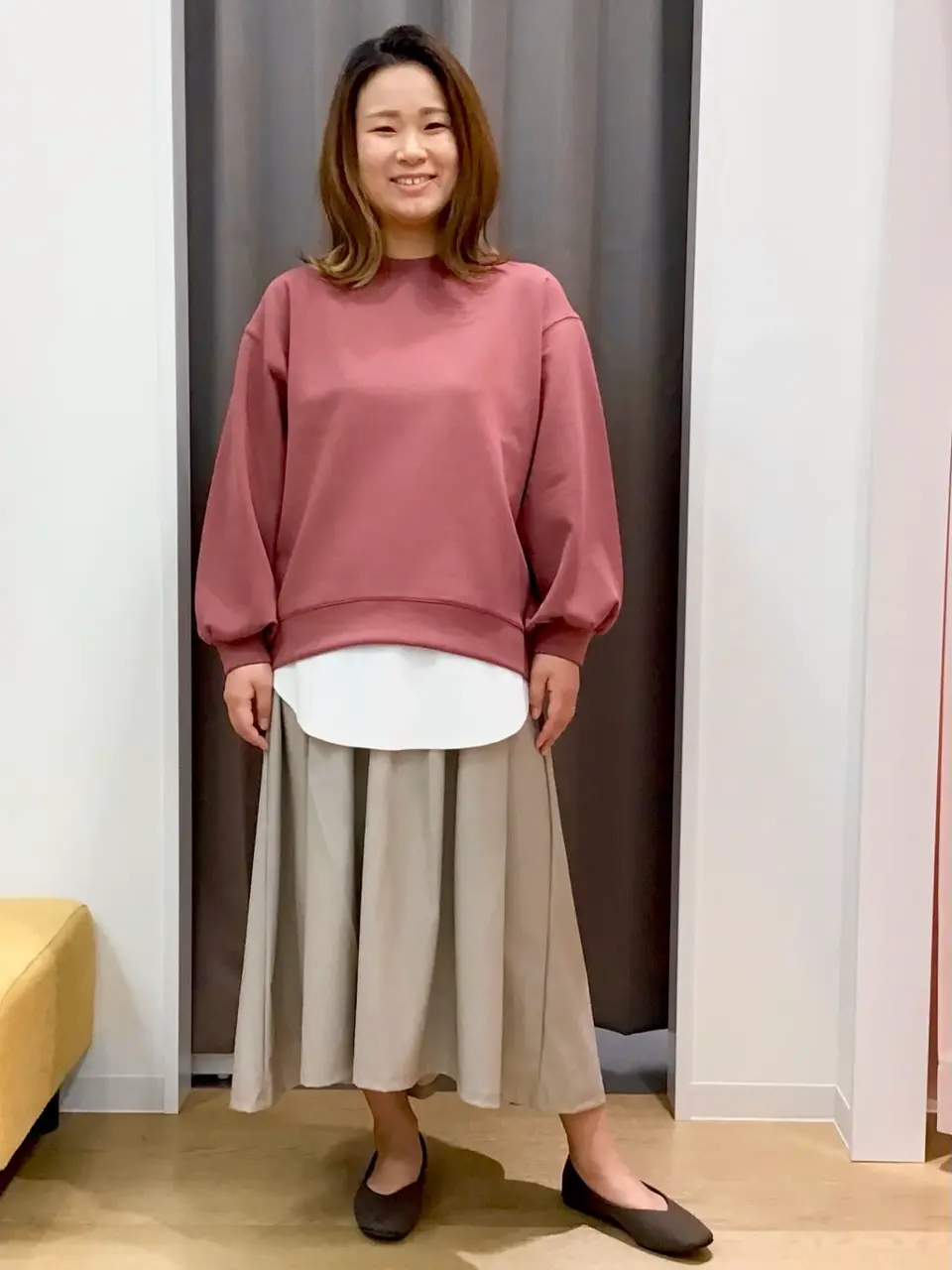  スタッフ コーディネート画像