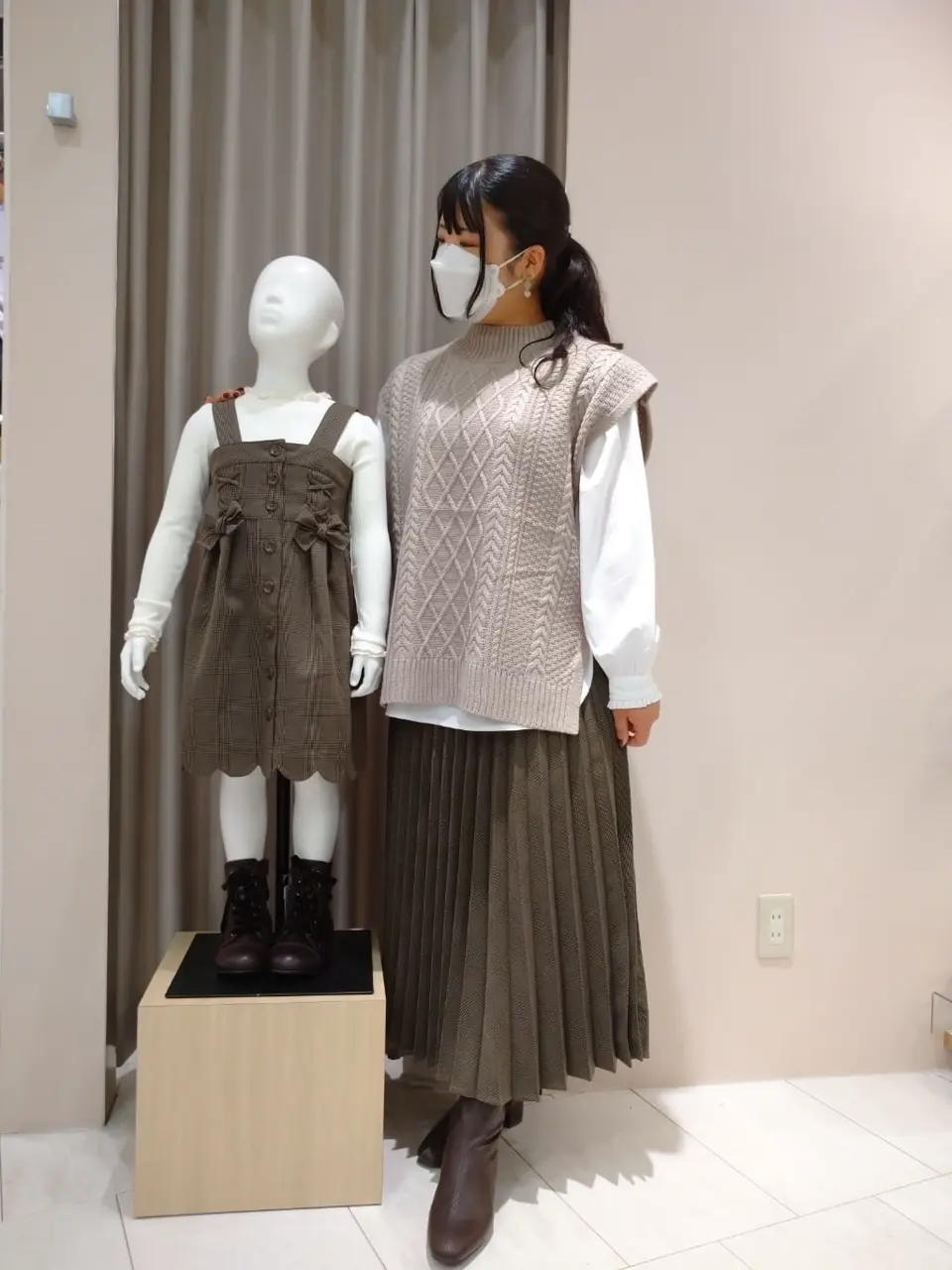  スタッフ コーディネート画像