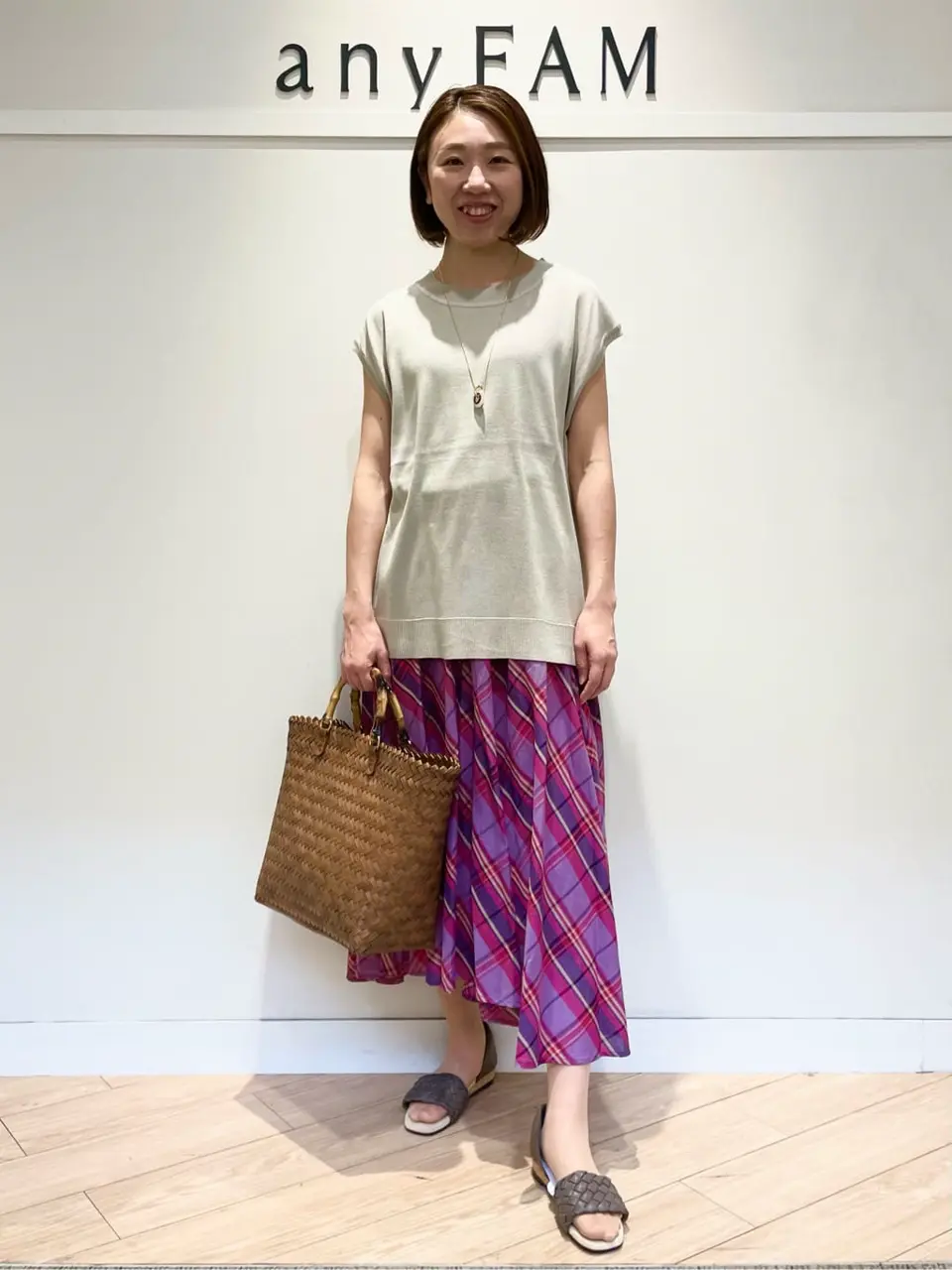  スタッフ コーディネート画像