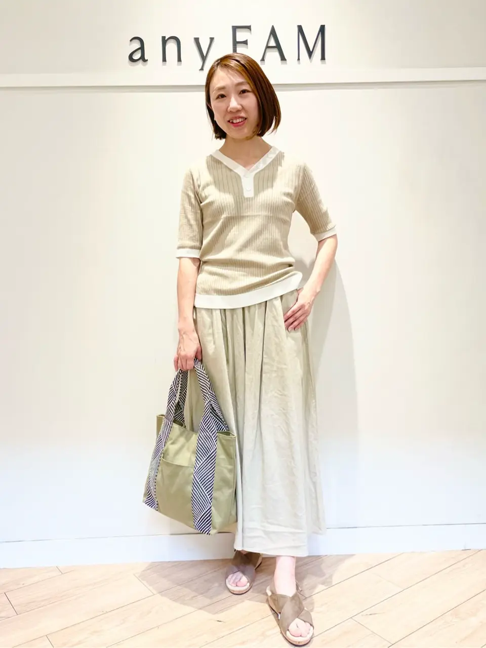  スタッフ コーディネート画像