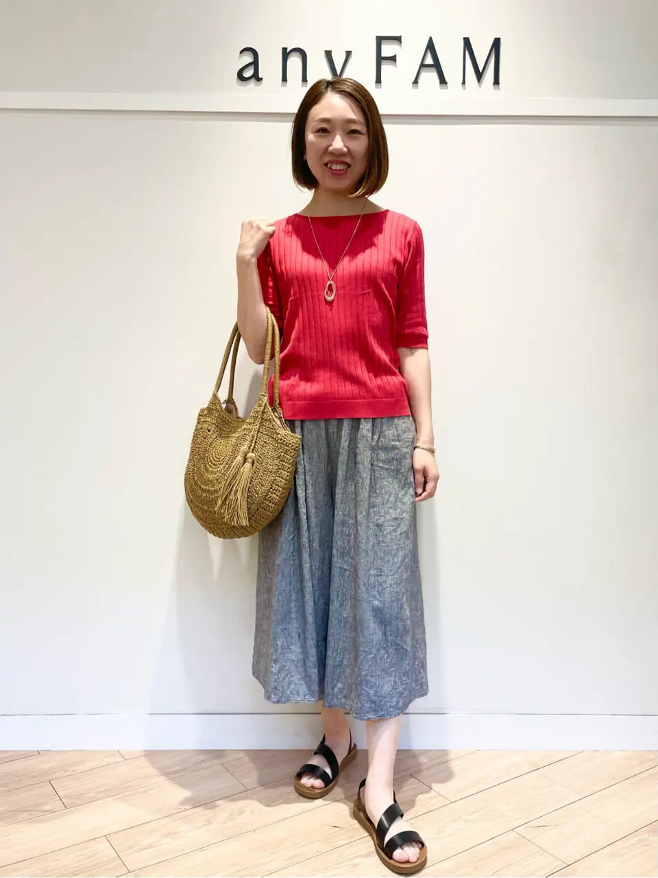  スタッフ コーディネート画像