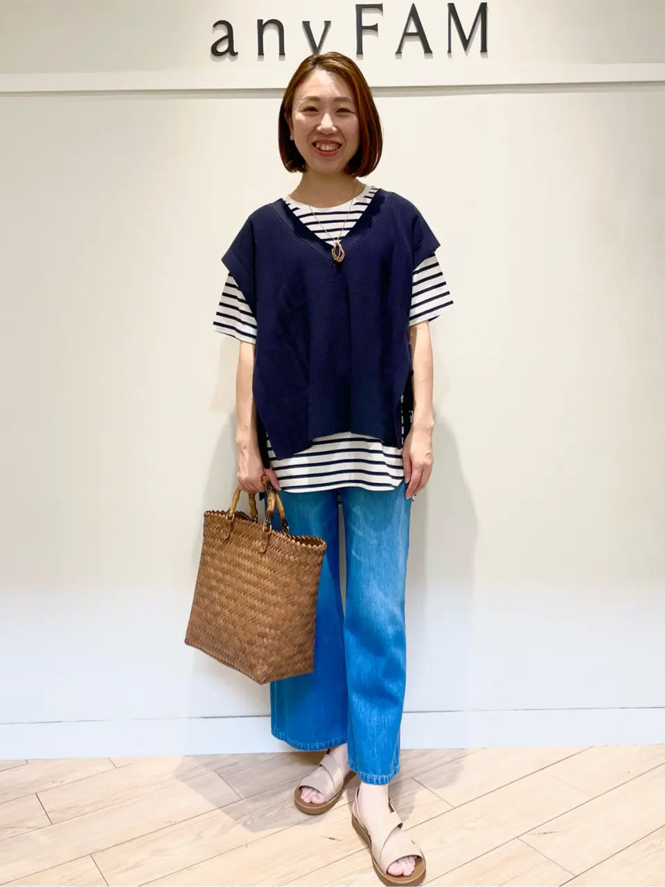  スタッフ コーディネート画像