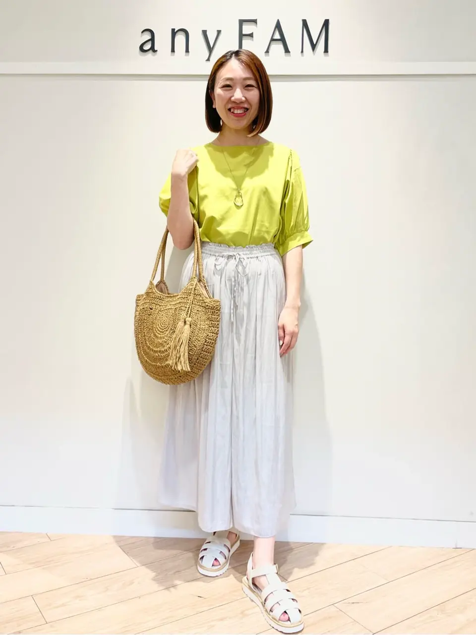  スタッフ コーディネート画像