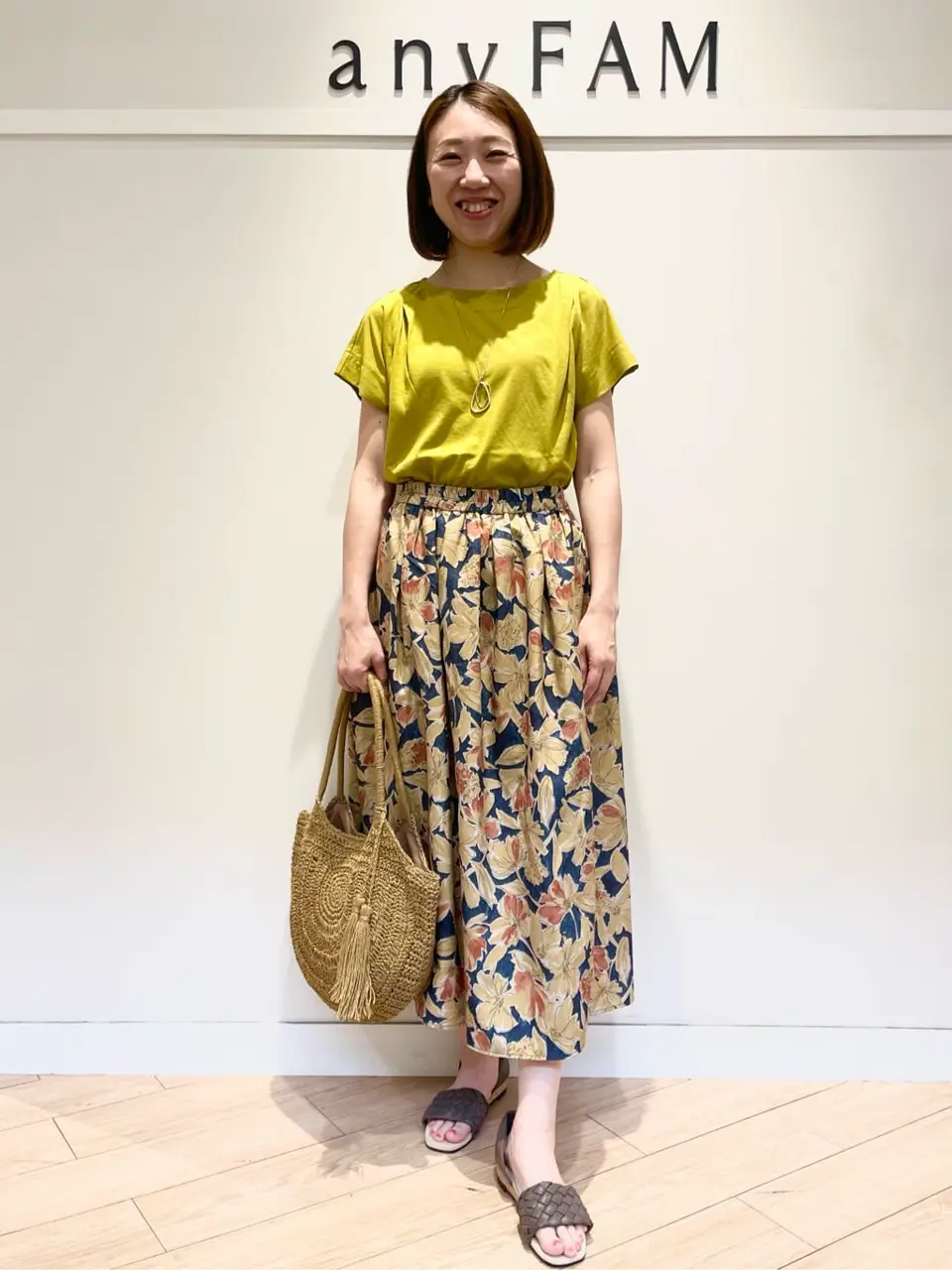  スタッフ コーディネート画像