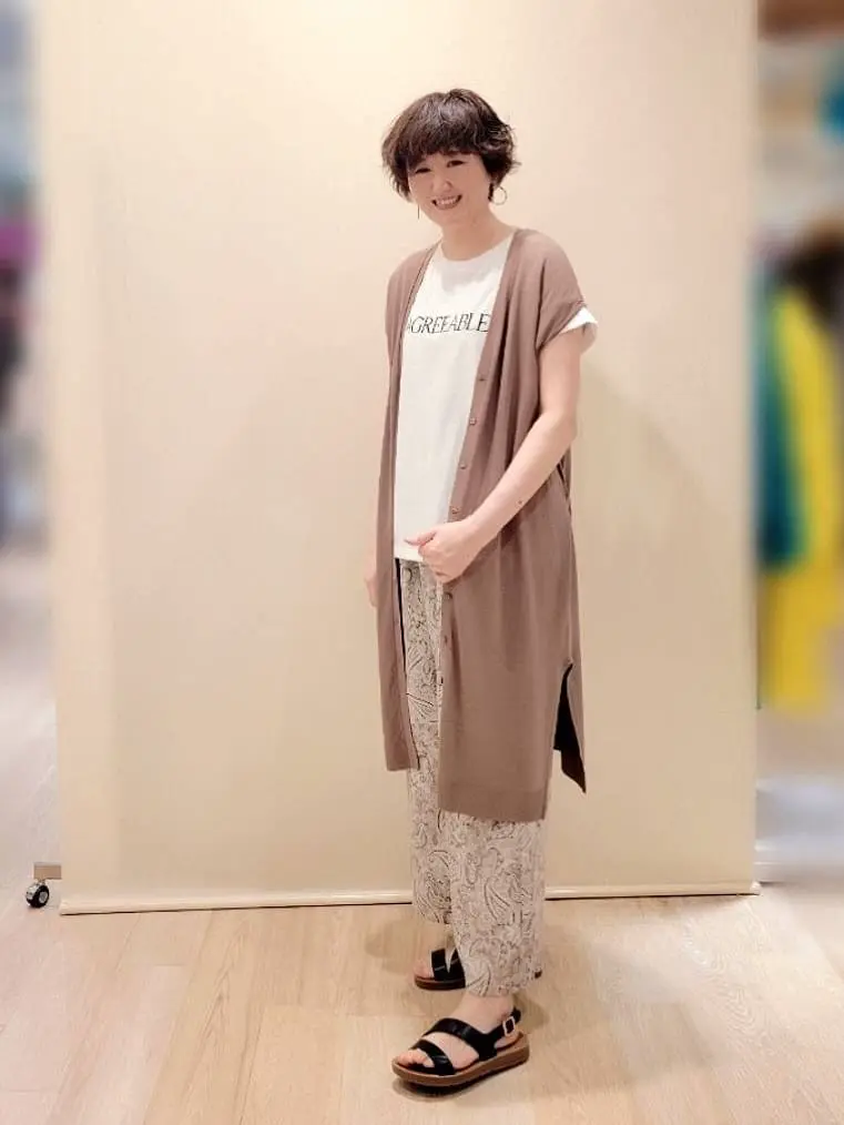  スタッフ コーディネート画像