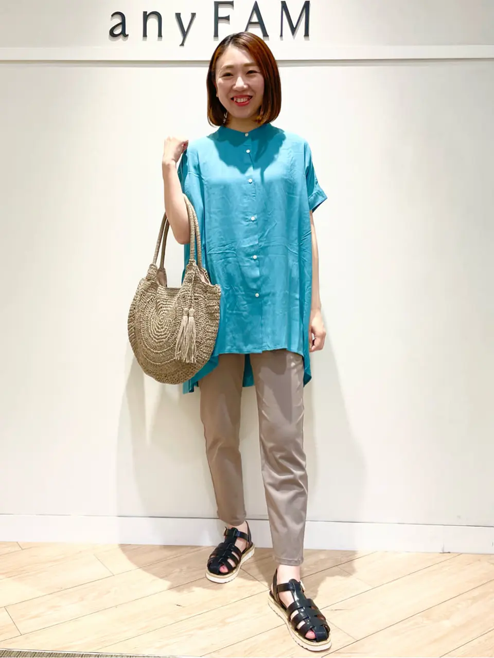  スタッフ コーディネート画像