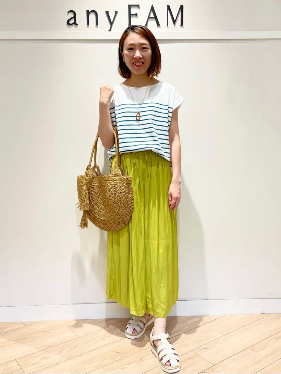  スタッフ コーディネート画像