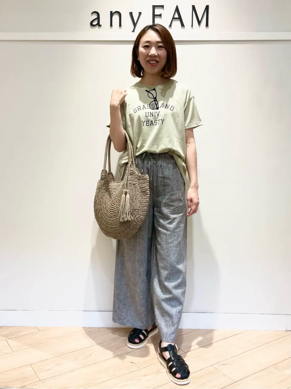  スタッフ コーディネート画像