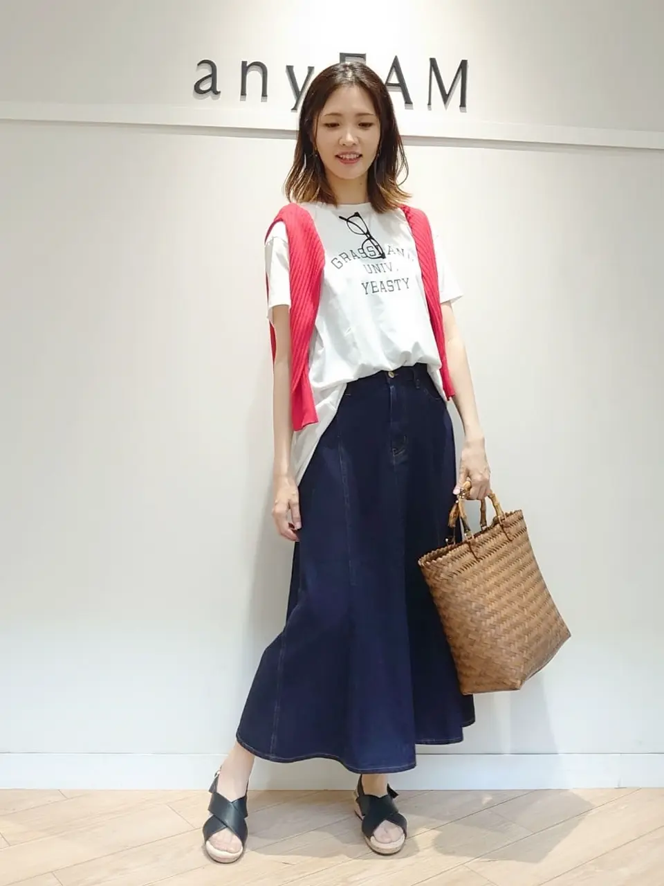 ANY スタッフ コーディネート画像