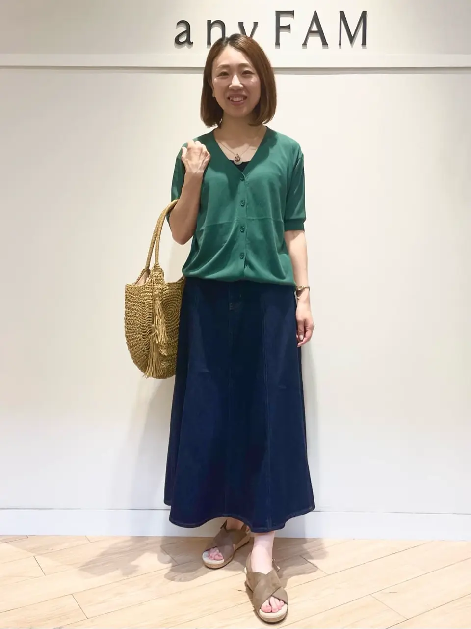 ANY スタッフ コーディネート画像