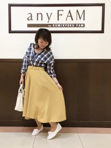 ANY フジコ コーディネート画像