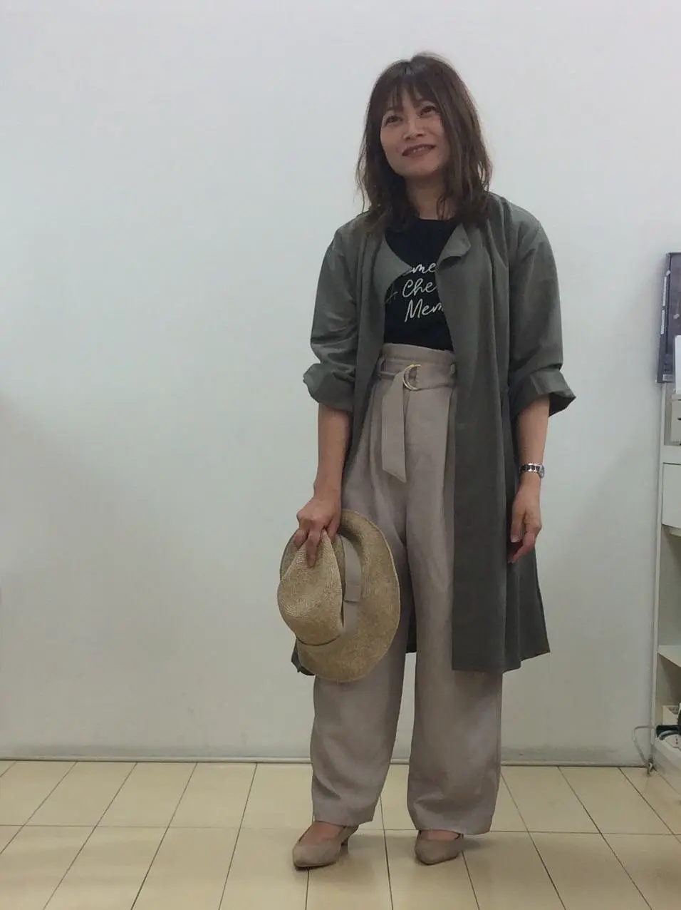  スタッフ コーディネート画像