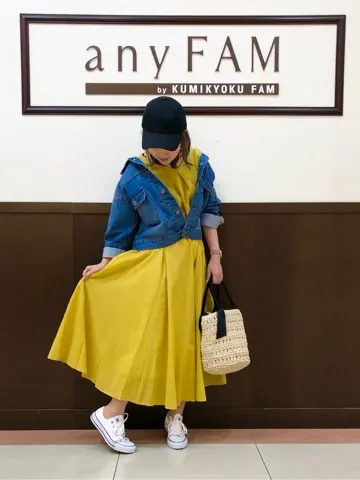 ANY フジコ コーディネート画像