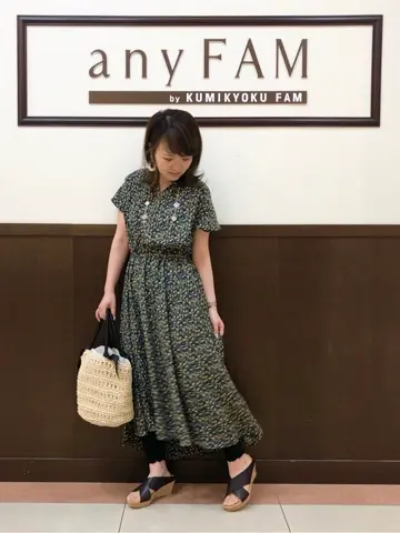 ANY フジコ コーディネート画像