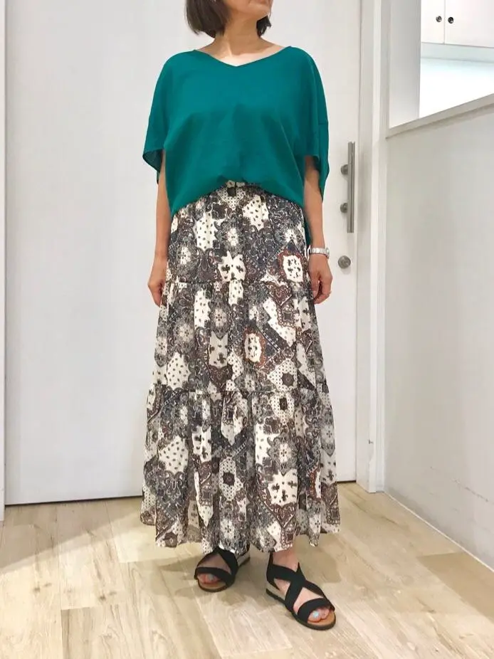  スタッフ コーディネート画像