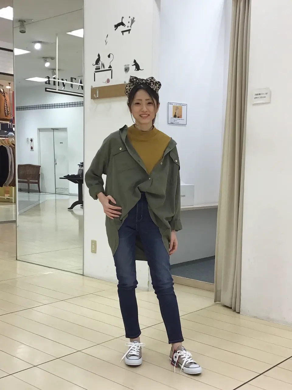  スタッフ コーディネート画像